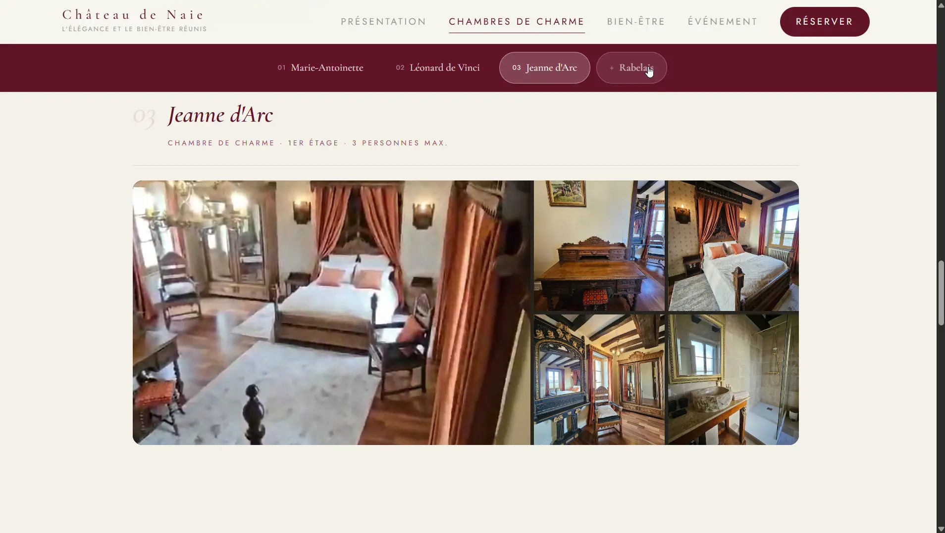 Site Chateau de Naie
