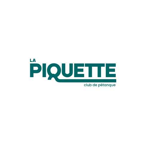 La Piquette — identité visuelle et déclinaison textile pour un club de pétanque